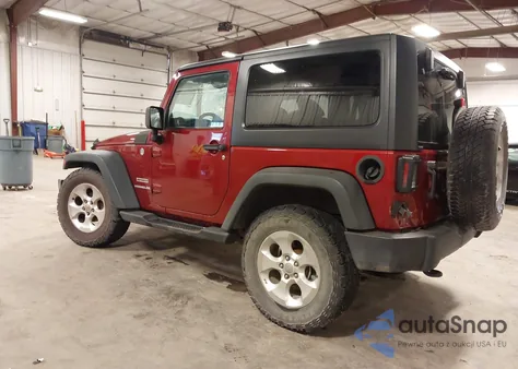 2013 Jeep Wrangler Sport from USA, damaged, VIN 1C4AJWAG4DL521193